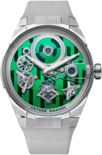 Ulysse Nardin Blast Free Wheel Silicon Green 1760-401LE-8A-GREEN/3A