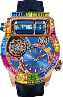 Jacob & Co Epic SF24 Tourbillon Arlequino Rose Gold Baguette ES802.40.AB.AA.ABALA