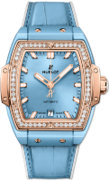 Hublot Spirit of Big Bang Light Blue Ceramic King Gold Diamonds 665.EO.891L.LR.1204