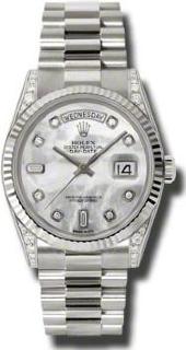 Rolex Day-Date President White Gold Ladies 118339 MDP