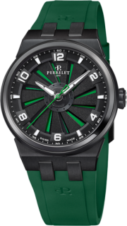 Perrelet Turbine Titanium 41 Blue A4067/5