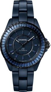 Chanel J12 Bleu Sapphires Watch 38 mm H10288