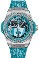 Hublot One Big Bang Click Marc Ferrero Steel Turquoise 39 mm 465.SX.1190.VR.1207.LIP19