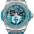 Hublot One Big Bang Click Marc Ferrero Steel Turquoise 39 mm 465.SX.1190.VR.1207.LIP19