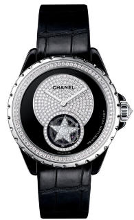 Chanel J12 Black Flying Tourbillon Watch H3844 Chanel J12 Black Flying Tourbillon Watch H3844