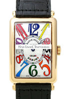 Franck Muller Mens Medium Long Island 1000 SC COL DRM-1