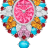 Winston Candy High Jewelry Watch by Harry Winston HJTQHM29PP019
