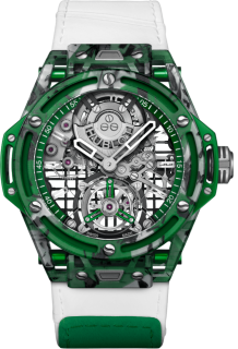 Hublot Big Bang Tourbillon Novak Djokovic Goat Edition Green 429.QKG.0120.NR.DJO26