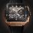 Hublot Square Bang Unico King Gold Ceramic 821.OM.0180.RX