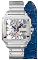 Santos De Cartier Skeleton Watch WHSA0007