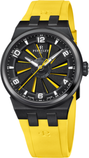 Perrelet Turbine Titanium 41 Yellow A4067/1
