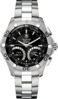 TAG Heuer Aquaracer Calibre S 1/100th Sec Electro-Mechanical Chronograph 43 CAF7010.BA0815