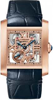 Cartier Tank Francaise Skeleton Watch WHTA0027