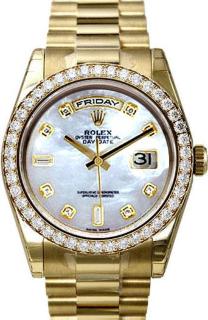 Rolex Day-Date President Yellow Gold Ladies 118348 MDP