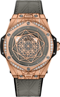 Hublot Big Bang One Click Sang Bleu King Gold Grey Diamonds 465.OS.7048.VR.1204.MXM20