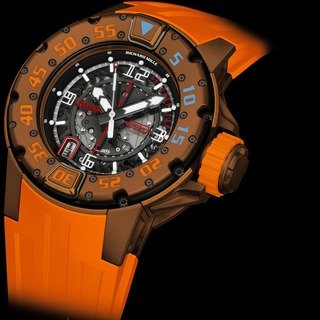 Richard Mille RM 028 Diver Brown Orange Titanium