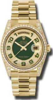 Rolex Day-Date President Yellow Gold Ladies 118388 PGAP