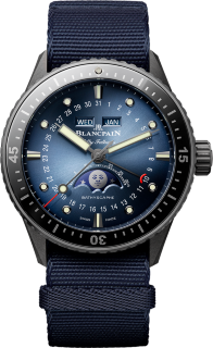 Blancpain Fifty Fathoms Bathyscaphe Quantieme Complet Phases De Lune 5054 0140 NAOA