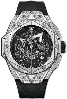 Hublot Big Bang Unico Sang Bleu II Titanium Pave 45 mm 418.NX.1107.RX.1604.MXM20