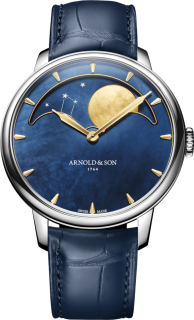 Arnold & Son Astronomy Perpetual Moon 41,5 Steel Сolors Of The Moon Blue 1GLBS.M03A.C263S