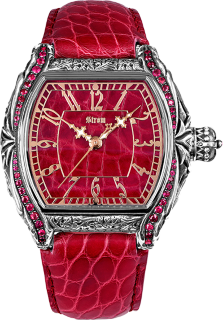 Strom Agonium Draco Argentum Ruby Bezel C10-01.SR.AL.R