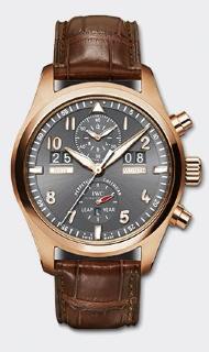 IWC Pilots Watch Spitfire Perpetual Calendar Digital Date-Month IW379105