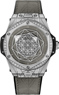 Hublot Big Bang One Click Sang Bleu Steel Grey Diamonds 465.SS.7047.VR.1204.MXM20