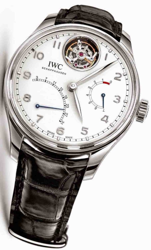 IWC Portuguese Tourbillon Mystere Retrograde IW504401 купить в Москве, цены  на швейцарские часы в Центральном Часовом Ломбарде