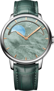 Arnold & Son Astronomy Perpetual Moon 41,5 Steel Сolors Of The Moon Green 1GLBS.M01A.C1242S