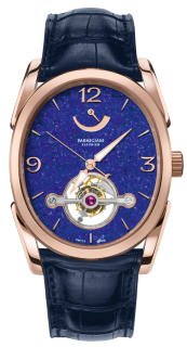 Parmigiani Fleurier Ovale Tourbillon 10 Rose Gold Lapis Lazuli PFH750-1007000-HA3141