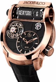 Jacob & Co Epic SF24 Tourbillon Rose Gold Grid Dial ES102.40.NS.LG.BBALA