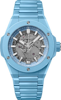 Hublot Big Bang Integrated Time Only Sky Blue Ceramic 456.EX.5120.EX