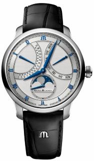 Maurice Lacroix Masterpiece Moonphase Retrograde 43 mm MP6608-SS001-110-1