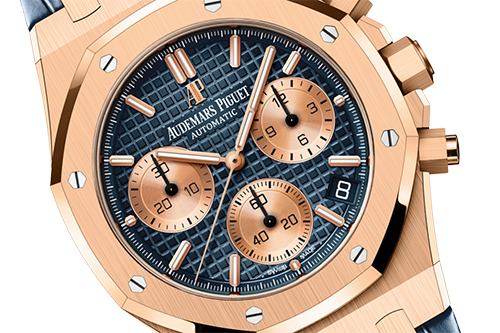 Четыре хронографа Audemars Piguet Royal Oak Selfwinding Chronograph в золоте