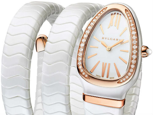 Часы со змеей от Bvlgari