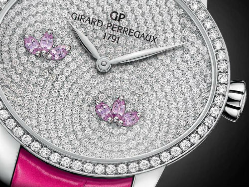 Water Lily — новинка от Girard-Perregaux с ювелирной композицией на циферблате