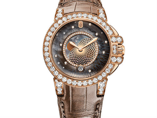 Harry Winston представляет Ocean Moon Phase с поэтичной индикацией лунных фаз