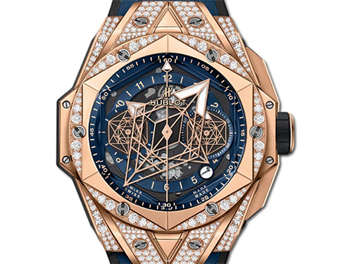 Уникальные модели Hublot Big Bang Unico Sang: глубокий синий в тренде