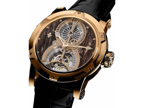 Louis Moinet Mechanical Wonders Indonesian Feather Agate Tourbillon LM-44.50.34