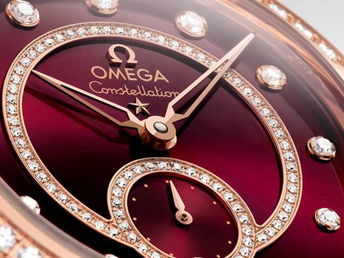Новые женские часы Omega Constellation Co-axial Master Chronometer Small Seconds 34 mm