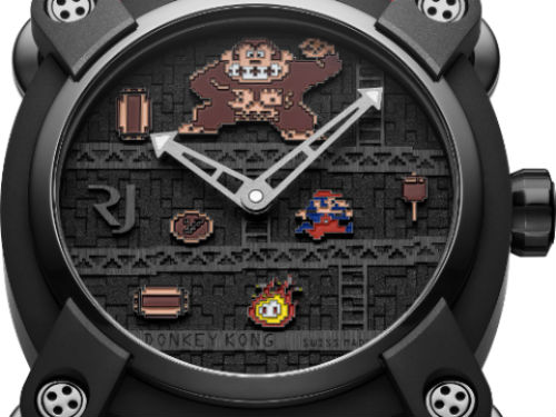 Лимитированная серия наручных часов RJ X Donkey Kong от Romain Jerome и всемирно известного производителя компьютерных игр