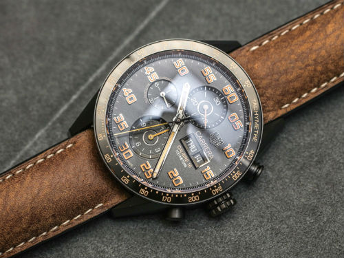 Новинки Carrera Calibre 16 Day-Date Chronograph Black Titanium, приуроченные к 10-летнему юбилею знаменитой коллекции