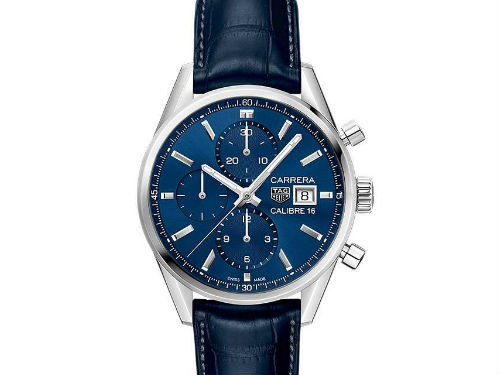 Монохром в дизайне TAG Heuer Carrera Calibre 16