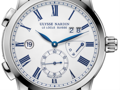 Новое поколение классических моделей Ulysse Nardin Classic Dual Time с удобной индикацией дополнительного времени