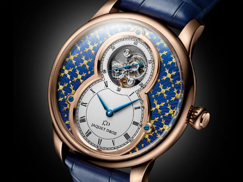 Новинки от Jaquet Droz, оформленные в старинной технике «Paillonné»