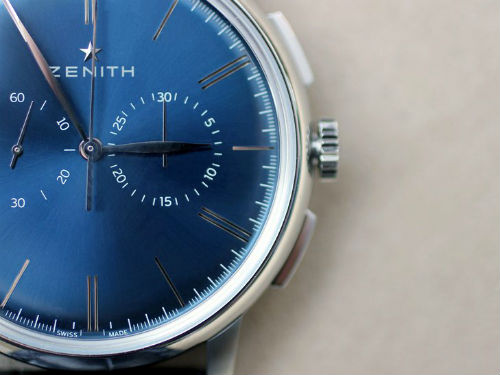 Новая версия часов Chronograph Classic, ставшая частью коллекции Elite от Zenith